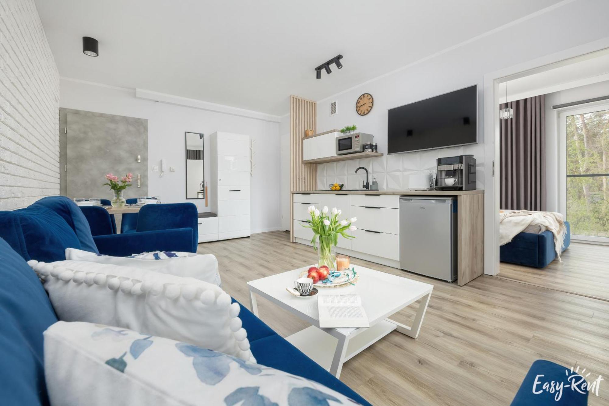 Blue 17 Z Basenem Apartment