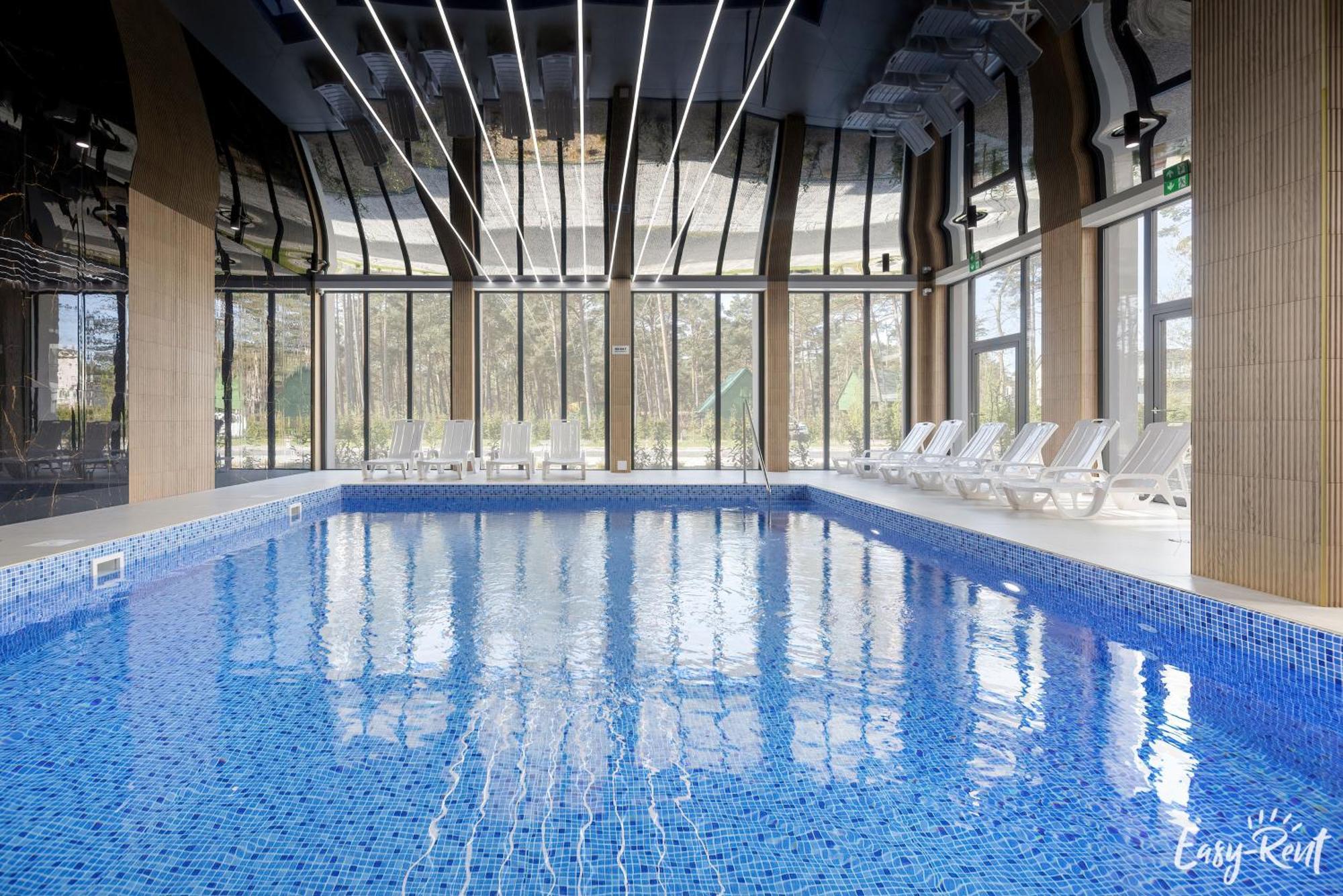 Blue 17 Z Basenem Apartment Pobierowo